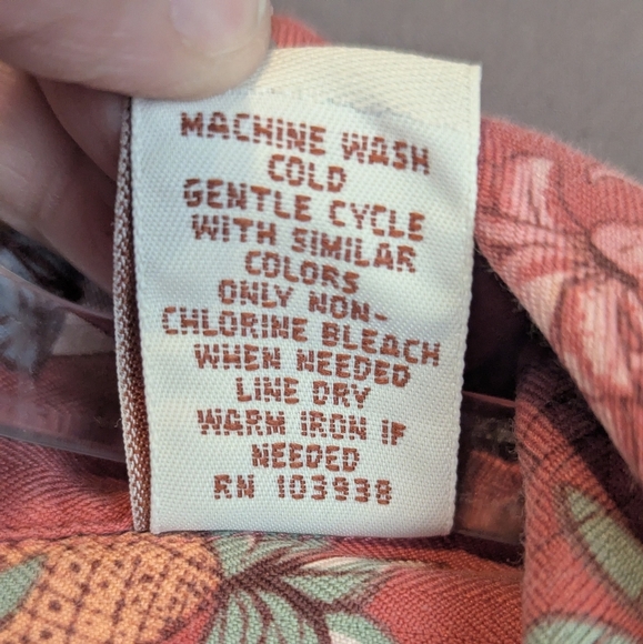 Caribbean Medium Silk/Cotton Blend Hawaiian Button Down Shirt Ukulele Margaritas - Picture 8 of 10